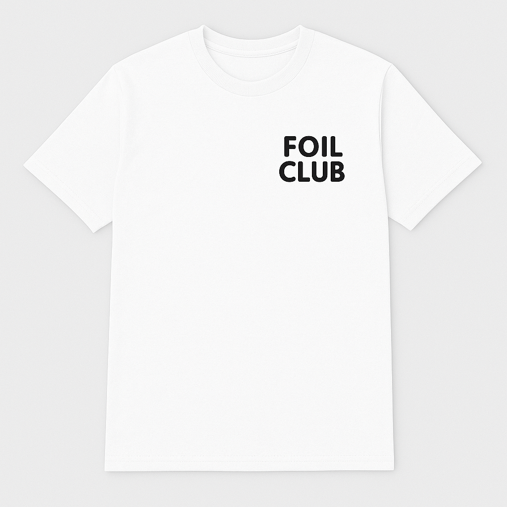 OG Foil Club Tee White PRE-ORDER